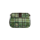 Alviero Martini - Tracolla Tartan Soul, Verde Muschio